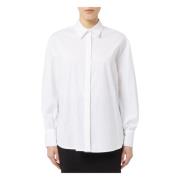 Gerimpeld Shirt Manila Grace , White , Dames