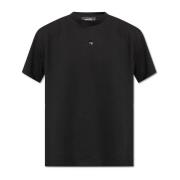 T-shirt met logo Dsquared2 , Black , Heren