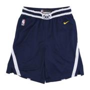 Basketbalshorts - College Navy/Wit/Geel Nike , Blue , Heren