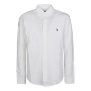Mesh Overhemd Ralph Lauren , White , Heren