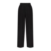 Geplooide broek Jil Sander , Black , Dames