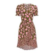 Bloemenpatroon jurk Diane Von Furstenberg , Multicolor , Dames