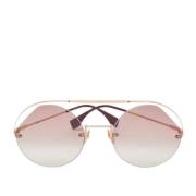 Pre-owned Acetate sunglasses Fendi Vintage , Pink , Dames