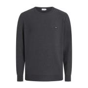 Elegant Crewneck Sweater Iron Gate Calvin Klein , Gray , Heren