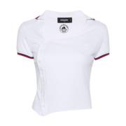 Stijlvolle Polo Shirt Dsquared2 , White , Dames