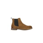 Suede Chelsea Boot Klassieke Silhouet Sneaky Steve , Brown , Heren