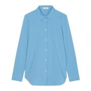 A-lijn blouse regular Marc O'Polo , Blue , Dames