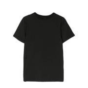 Zwart Gewassen T-shirt Entire Studios , Black , Dames