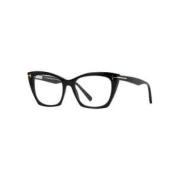 Zwarte Optische Frames Dames Accessoires Tom Ford , Black , Dames