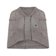 Beige Tweed Hoodie Rubina Style Vivienne Westwood , Gray , Dames