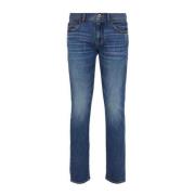 Trousers Armani Exchange , Blue , Heren