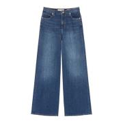 Straight leg jeans hoge taille Marc O'Polo , Blue , Dames
