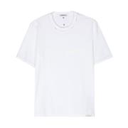 Witte T-shirt voor mannen Premiata , White , Heren