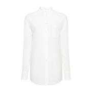 Stijlvolle veelzijdige blouse voor vrouwen Sportmax , White , Dames