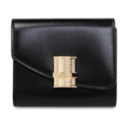 Leren portemonnee van Ferragamo Salvatore Ferragamo , Black , Dames