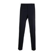 Slim-Fit Suit Trousers PT Torino , Blue , Heren