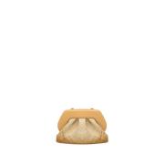 Straw Clutch Tas THEMOIRè , Beige , Dames