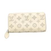 Pre-owned Leather wallets Louis Vuitton Vintage , Beige , Dames