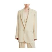 Crème Blazer Petar Petrov , Beige , Dames