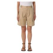 Lisette Denim Shorts Isabel Marant , Beige , Dames