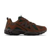 Bruin/Groene Sneakers New Balance , Brown , Heren