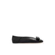 ‘Vanna’ Ballerina Flats Salvatore Ferragamo , Black , Dames