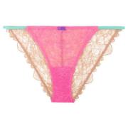 Wild Rose Kant Slip Tanga Stijl Love Stories , Multicolor , Dames