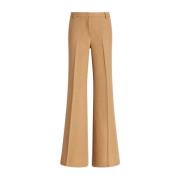 Elegant Wide Trousers for Women Etro , Beige , Dames