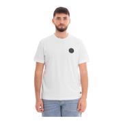 Heren Casual T-shirt Emporio Armani EA7 , White , Heren