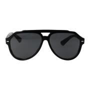 Stijlvolle zonnebril met model 0Dg4452 Dolce & Gabbana , Black , Heren