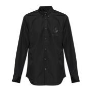 Shirt met logo Dsquared2 , Black , Heren