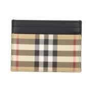 Geruite Kaarthouder Burberry , Multicolor , Heren