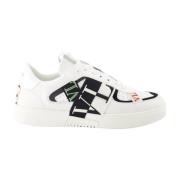 Luxe Veterschoenen Valentino Garavani , White , Heren