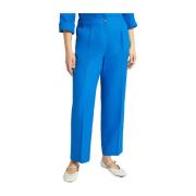 Chino Broek Overseas Blue Elegant Chic Elena Mirò , Blue , Dames