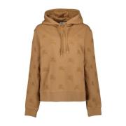 Equestrian Knight Hoodie Burberry , Brown , Dames
