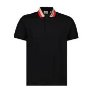 Klassieke Polo Shirt Burberry , Black , Heren