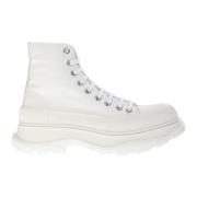 Witte hoge sneakers Alexander McQueen , White , Dames