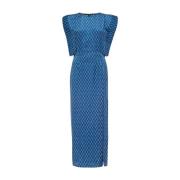 Juan LES Pins Dress MVP wardrobe , Blue , Dames