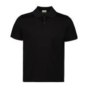 Moderne Polo Shirt Saint Laurent , Black , Heren