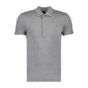 Zijde Blend Polo Shirt Orlebar Brown , Gray , Heren