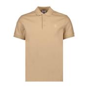 Klassieke Polo Shirt Burberry , Beige , Heren