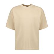 EKD Gedrukte Casual T-shirt Burberry , Beige , Heren