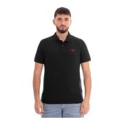 Slim Housemark Polo Shirt Levi's , Black , Heren