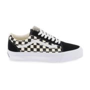 Klassieke Canvas Sneakers met Leren Accenten Vans , Multicolor , Heren