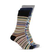Zes paar sokken Paul Smith , Multicolor , Heren