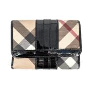 Pre-owned Canvas wallets Burberry Vintage , Multicolor , Dames