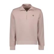 Sweatshirt met rits Moncler , Pink , Heren