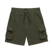 Heren Lewis Sweat Bermuda Shorts RefrigiWear , Green , Heren