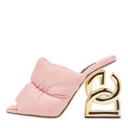 Pre-owned Nylon sandals Dolce & Gabbana Pre-owned , Pink , Dames