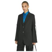 Op maat gemaakte pak blazer Song for the Mute , Black , Dames